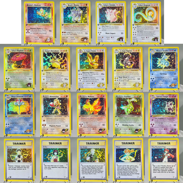 Colección Pokémon Team Rocket Retro